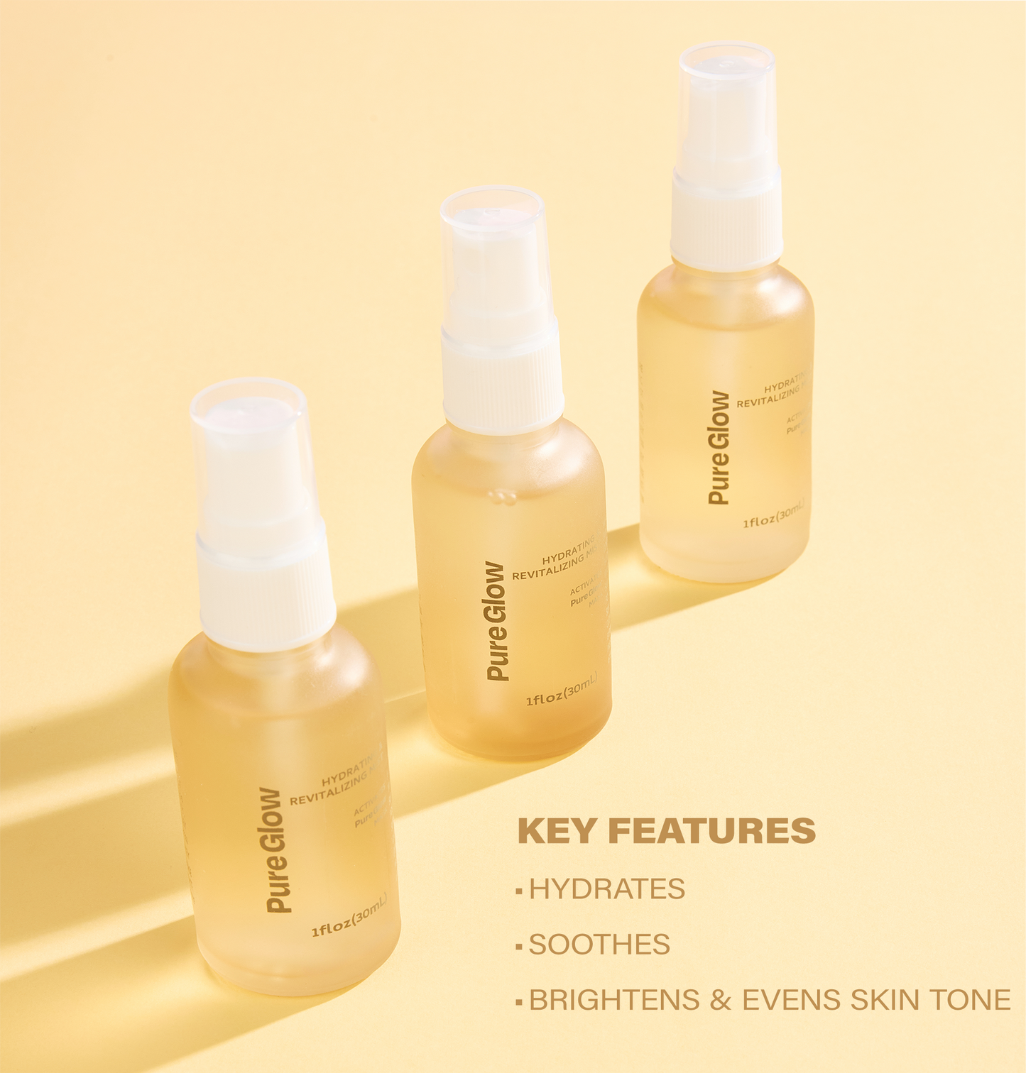 PUREGLOW Hydrating & Revitalizing Mist
